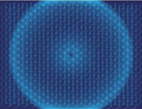 Blue Pattern background with circle light Stock Illustration