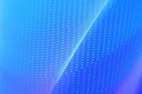 Blue pattern of electrons performing accelerated motion and gaining energy Stock Illustration