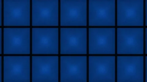 Blue Pattern gothic design animation motion graphics Stock Footage 155261668