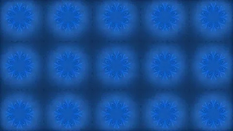 Blue Pattern gothic design animation motion graphics Stock Footage 155261673