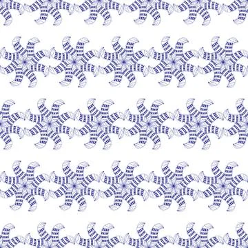 Blue pattern. 스톡 일러스트