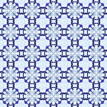 Blue pattern Stock Illustration