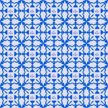 Blue pattern Stock Illustration