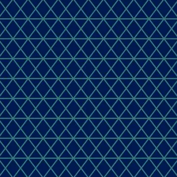 Blue pattern triangles background vector design Illustrazione stock