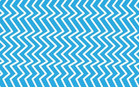 Blue pattern of zigzag lines abstract background Stock Illustration