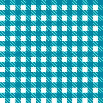Blue patterns tablecloths stylish a illustration design. Vector illustration. Stock Illustration