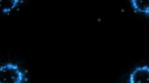 Blue pearls Stock Footage 7728117