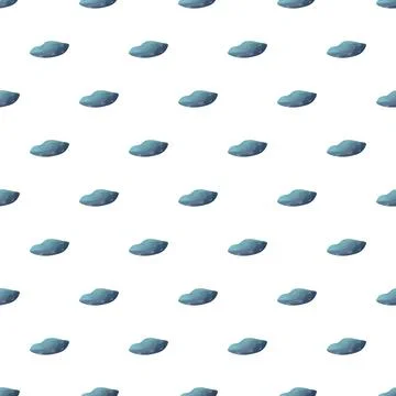 Blue pebbles creating a seamless tile pattern Stock Illustration