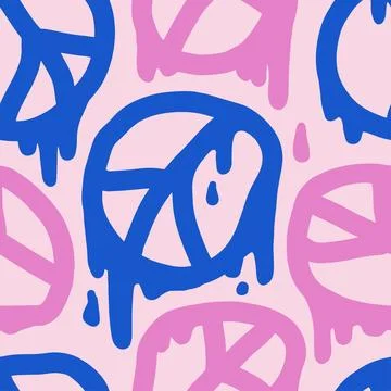 Blue pece Illustrazione stock