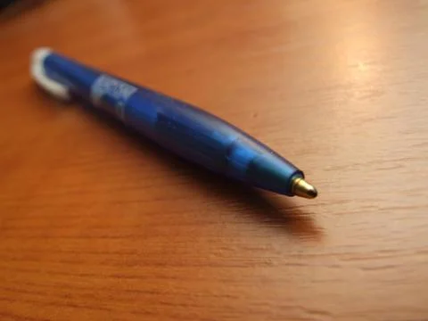Blue pencil Stock Photos