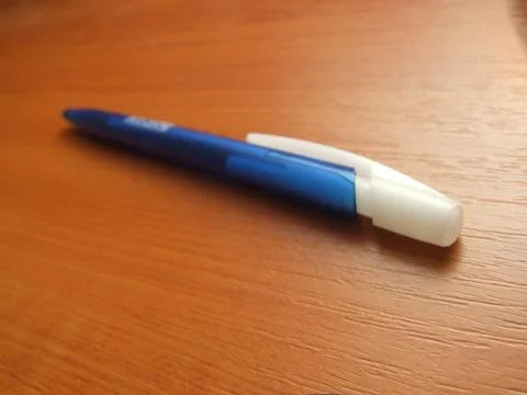 Blue pencil Stock Photos