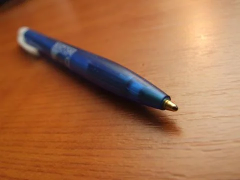 Blue pencil Stock Photos