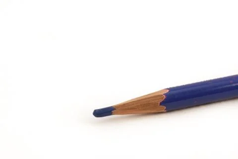 Blue pencil Stock Photos