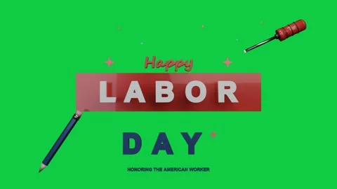 Blue pencil red driver rotating starting roller painting banner showing Happy Stock Footage 340269442