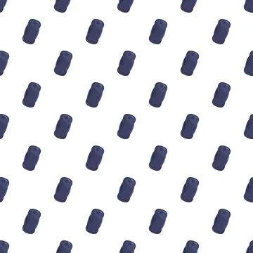Blue pencil sharpener seamless pattern background Stock Illustration