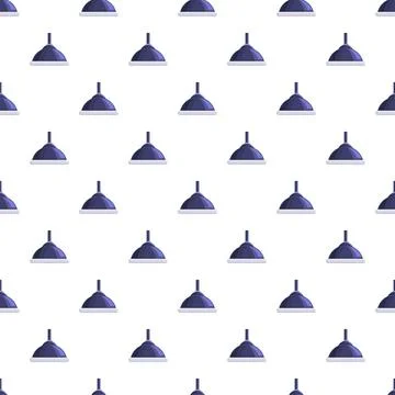 Blue pendant lamp pattern for ceiling lighting decor Stock Illustration