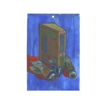 Blue period. grind Stock Illustration