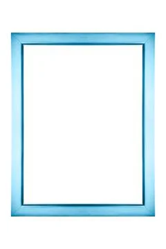 Blue Picture Frame Stock Photos