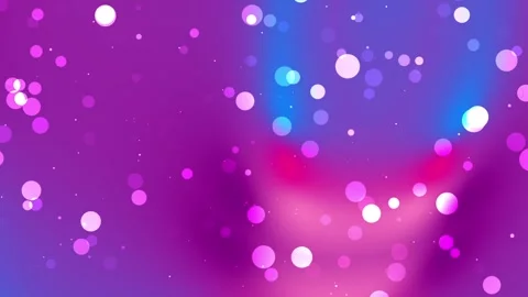 Blue, pink and purple gradient background with bokeh light overlay Stock Footage 306232364