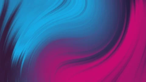 Blue pink background neon wave liquid abstract gradient marble pattern, HD 4K Video stock 297872954