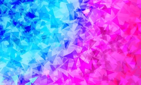 Blue pink mashup color crystal glass simple abstract background Stock Photos