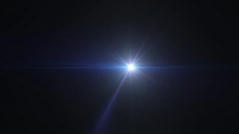 Blue pink optical lens flares animation  abstract background Stock Footage 252199132