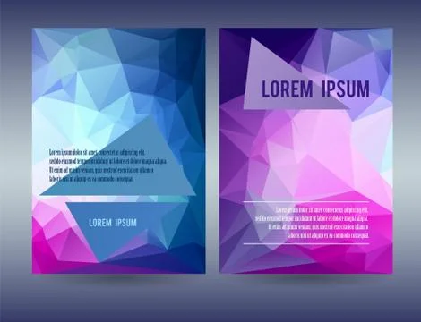 Blue pink theme vector background Stock Illustration