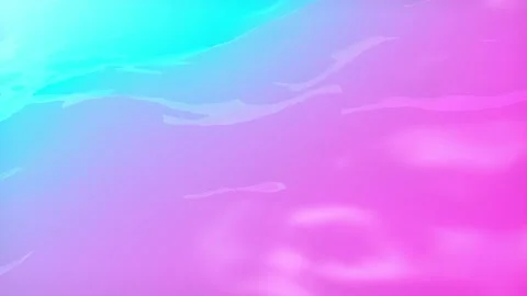Blue pink waves, abstract background. 3D animation Stock Footage 248074566