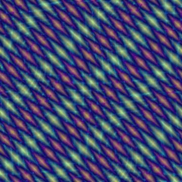 Blue pink yellow angle grid seamless background Stock Illustration
