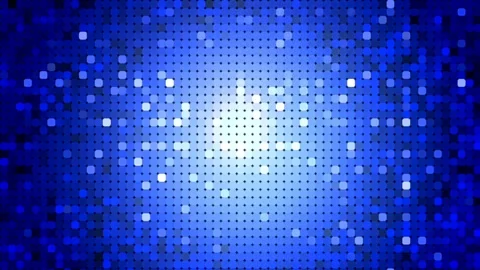 Blue pixel background Stock Footage 92975028