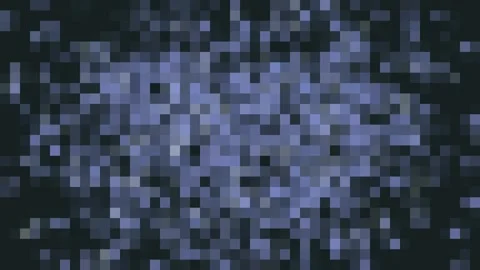Blue Pixel background static noise backg... | Stock Video | Pond5