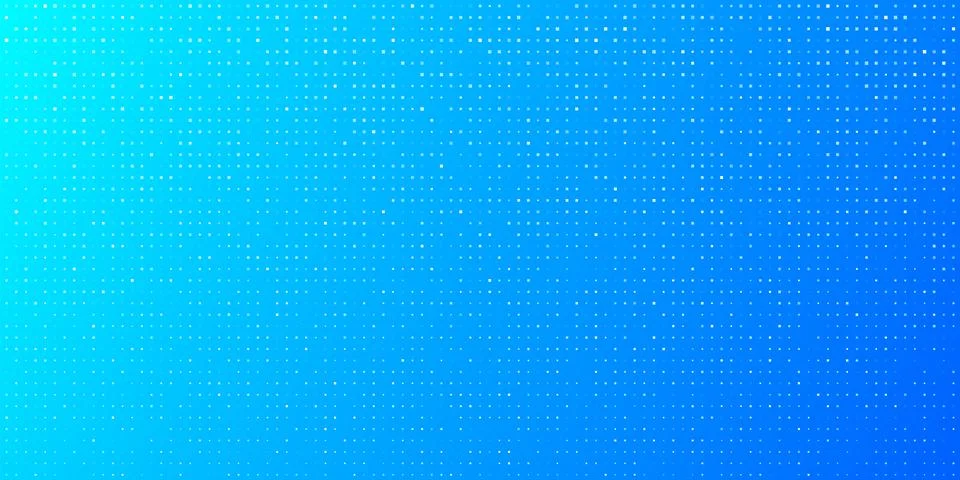 Blue Pixel Pattern. Business Technology and Science. Illustrazione stock