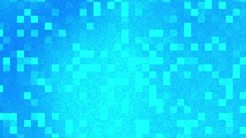 Blue Pixelated Digital Background Loop. Stock Footage 286435471