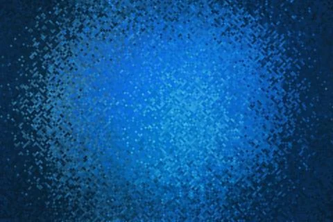 Blue pixels Illustrazione stock