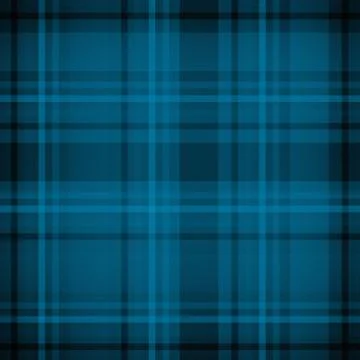 Blue plaid fabric pattern background Foto stock
