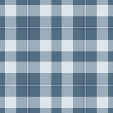 Blue plaid pattern. Classic tartan design, perfect for fabric, wallpaper, or  Stock Illustration
