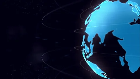 Blue planet Earth. Stock Footage 156012346