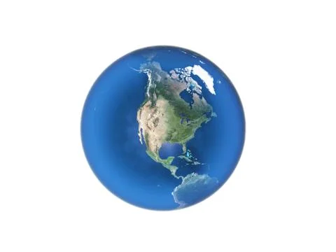 Blue  planet earth Stock Illustration
