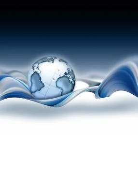 Blue planet Stock Illustration