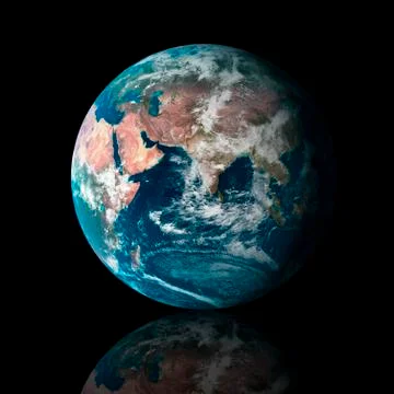 Blue planet Illustrazione stock