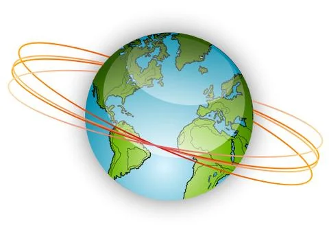 Blue planet 스톡 일러스트