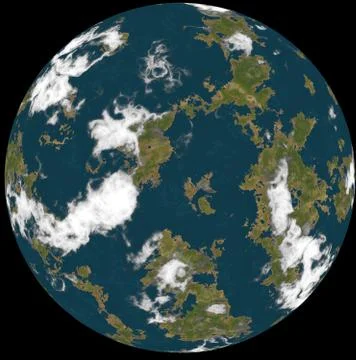 Blue planet Stock Illustration