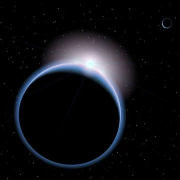 Blue Planet Stock Illustration