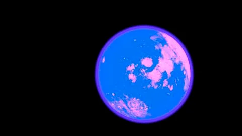 Blue planet Stock Illustration