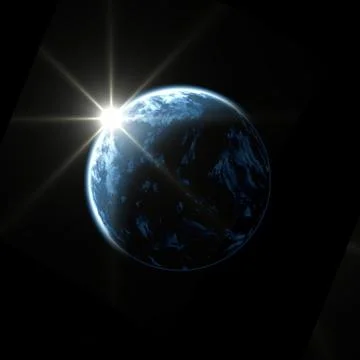 Blue planet Stock Photos