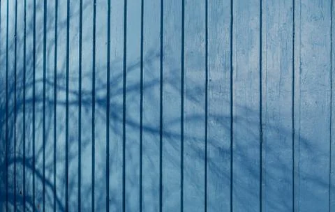 Blue plank wall Stock Photos
