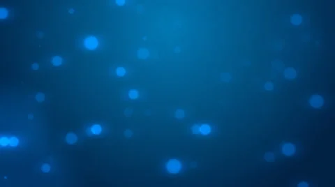 Blue plankton. Defocused dots abstract background. Loop. Stock Footage 44561577