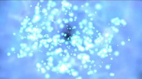 Blue Plankton Stock Footage 22634647