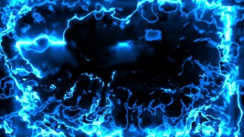 Blue Plasma Frame  -   Abstract  Video Footage Stock Footage 71276482
