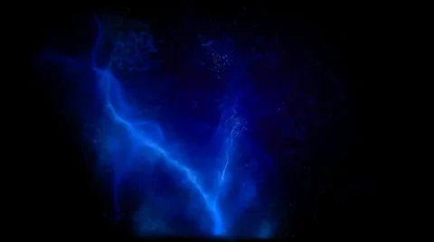 Blue Plasma Loop Background Stock Illustration